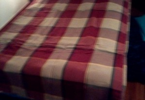 capa para cama de solteiro com almofadas