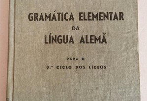 Gramática Elementar da Língua Alemã (ed: 1960)