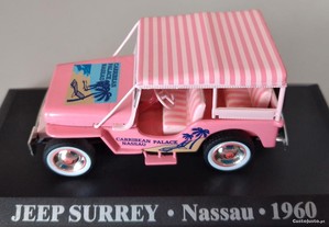 * Miniatura 1:43 Táxi Jeep Surrey (1960) | Cidade Nassau | 1ª Série