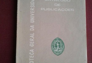 Catálogo de Publicações-Biblioteca Universidade Coimbra-1985