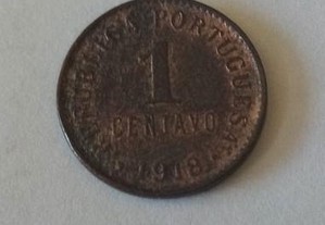 1 Centavo de 1917 -1918