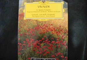 Livro Vivaldi, As Quatro Estações, c/ 2 CD - NOVO