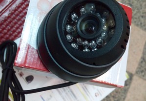 Câmara CCTV com gravação e visão noturna