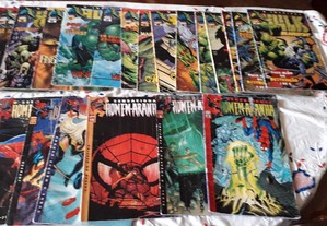 Lote de Revistas O Sensacional Homem Aranha e Hulk