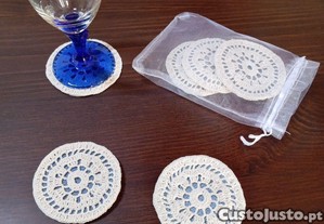 Conjunto de 6 bases para copos