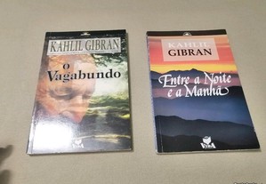 Conjunto de 2 livros de Kahlil Gibran