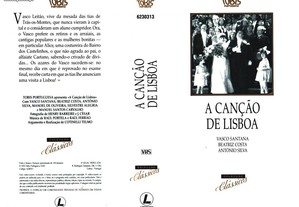 A Canção de Lisboa VHS - Original