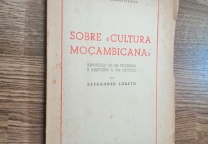 Sobre Cultura Moçambicana / Alexandre Lobato