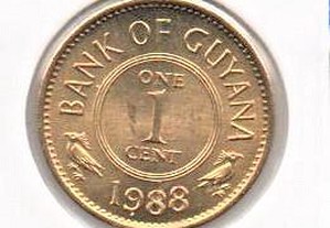 Guiana - 1 Cent 1988 - soberba