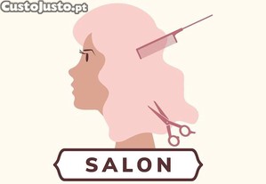 Trespasse de Salão de Cabeleireiro e Estética Totalmente Equipado
