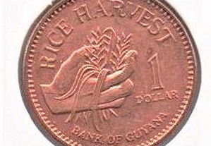 Guiana - 1 Dollar 2002 - soberba