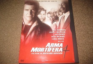 DVD "Arma Mortífera 4" com Mel Gibson/Snapper