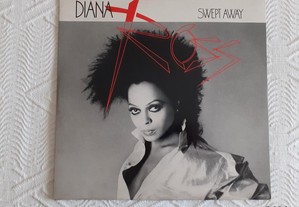LP Diana Ross Swept Away - 1984