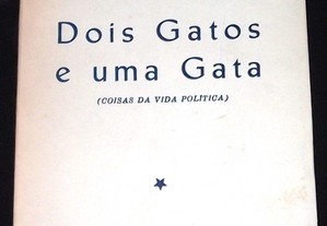 Livro Dois gatos e uma gata António Soares Moreira