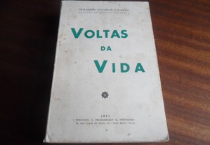 "Voltas da Vida" de Guilherme Couvreur d'Oliveira - 1ª Edição de 1951