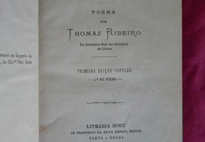 D. Jayme. Poema por Thomaz Ribeiro. 1877.