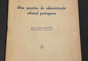 Altas Questões de Administração Colonial Portuguesa (1947)