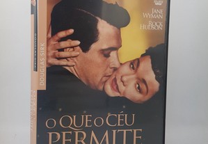 DVD Douglas Sirk O Que o Céu Permite // Jane Wyman - Rock Hudson 1955