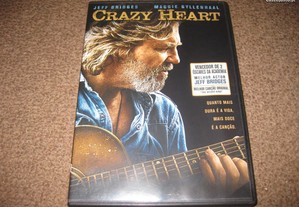 DVD "Crazy Heart" com Jeff Bridges/Raro!