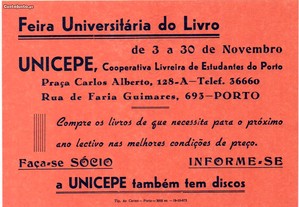 Porto - Feira Universitária do Livro (1973)