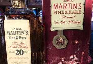 Whisky James Martins 20 anos,75cl.