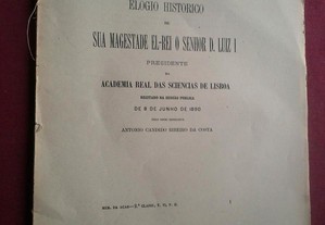 Elogio Histórico de S.m. El-rei D. Luiz I-1890