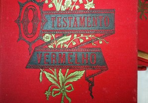 O testamento vermelho 5 volumes de 1888