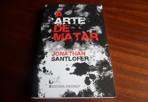 "A Arte de Matar" de Jonathan Santlofer - 1ª Edição de 2008