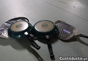 Conjunto de 4 Frigideiras NOVAS para fogo a gs.