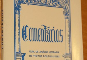 Comentários, Guia de Análise Literária de Textos..