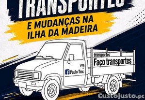 Faço transportes ,carretos /fretes/ mudanças etc