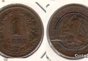 Holanda - 1 Cent 1878 - mbc