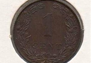 Holanda - 1 Cent 1906 - bela