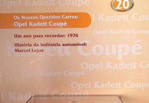 * Miniatura 1:43 Colecção Queridos Carros Nº 20 Opel Kadett 1204 Coupé 1976 Com Fascículo