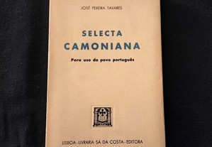 José Pereira Tavares - Selecta Camoniana