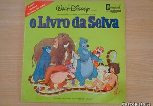 Raro disco vinil LP - O Livro da Selva