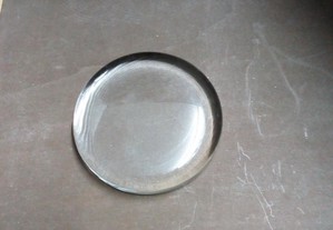 Maço de vidro liso/transparente para uso como pisa papeis ( Ler descritivo )
