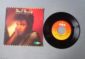 Disco vinil single - Paul Young - Love of the comm