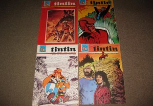 4 Revistas de Banda Desenhada "Tintin" do 7ºAno