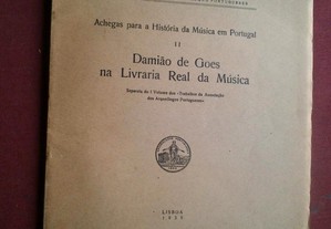 M. Sampayo Ribeiro-Damião De Goes Na Livraria Real Da Música-1935