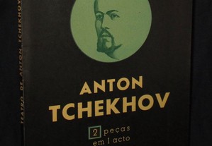 Livro Anton Tchekhov 2 peças em 1 acto Divulgação