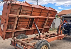 Reboque 4000 kg 3 posies bascula