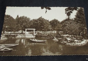 Bilhete Postal Antigo Oliveira de Azeméis Parque de La-Salette Vintage 