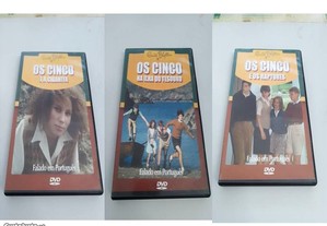 Dvds OS CINCO Filmes FALADOS em Português