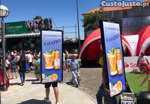 Dois Mupis  humano iluminado bom pre�o