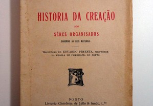 "Historia da Creação dos Sêres Organisados" - Haeckel