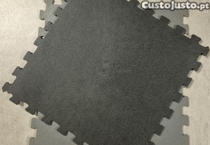 Pavimento puzzle em PVC (ginsio, oficina, garagem, fbrica, armazm)