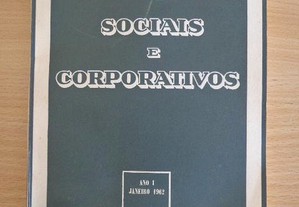 Livro antigo Estudos Sociais e Corporativos nº 1