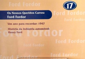 * Miniatura 1:43 Colecção Queridos Carros Nº 17 Ford Fordor (1947) Com Fascículo