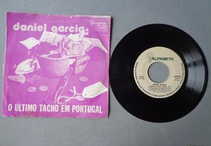 Disco vinil single - Daniel Garcia - O último tach
